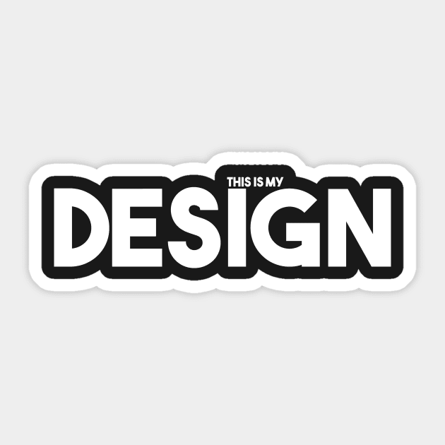 This is my Design Sticker by PolygoneMaste